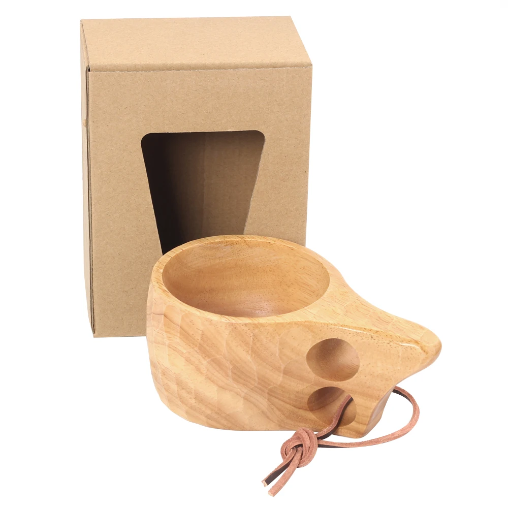 Рюкзак ручной работы в скандинавском стиле деревянная кружка чашка для кемпинга