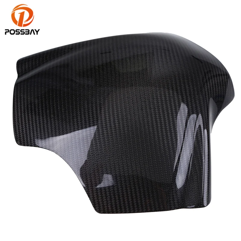 Защитная накладка POSSBAY на Бензобак Мотоцикла из углеродного волокна для Yamaha YZF R6