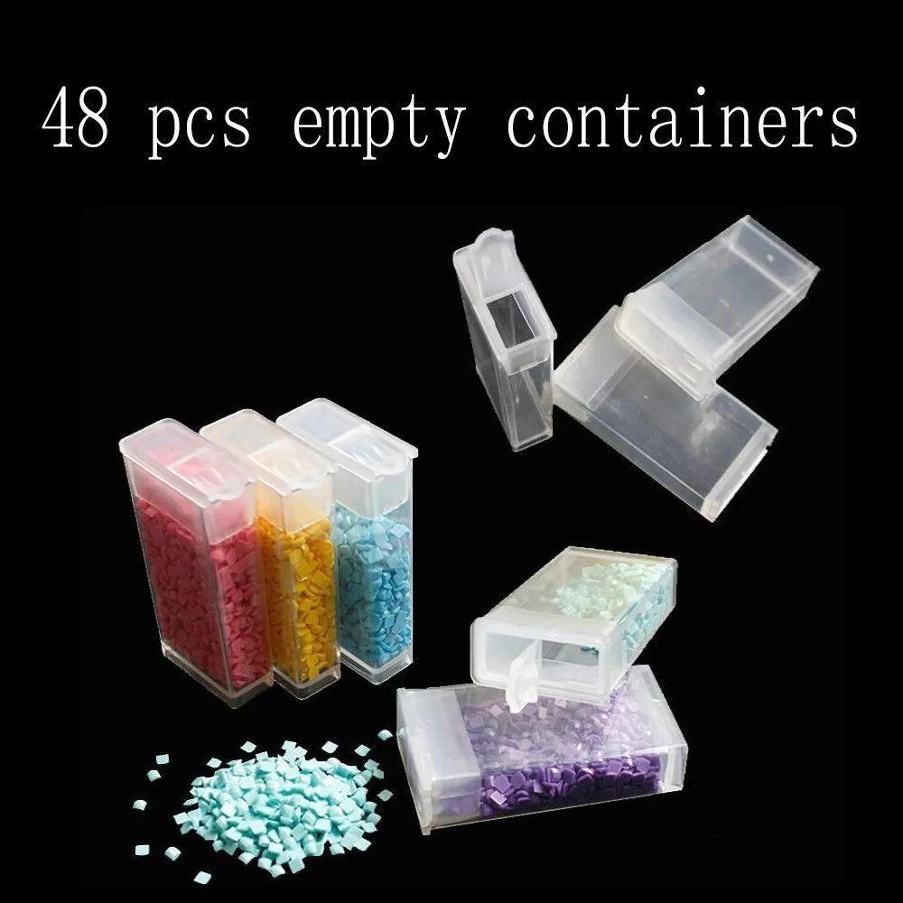 Huacan алмазная живопись ящик для хранения инструментов Алмазная вышивка Стразы