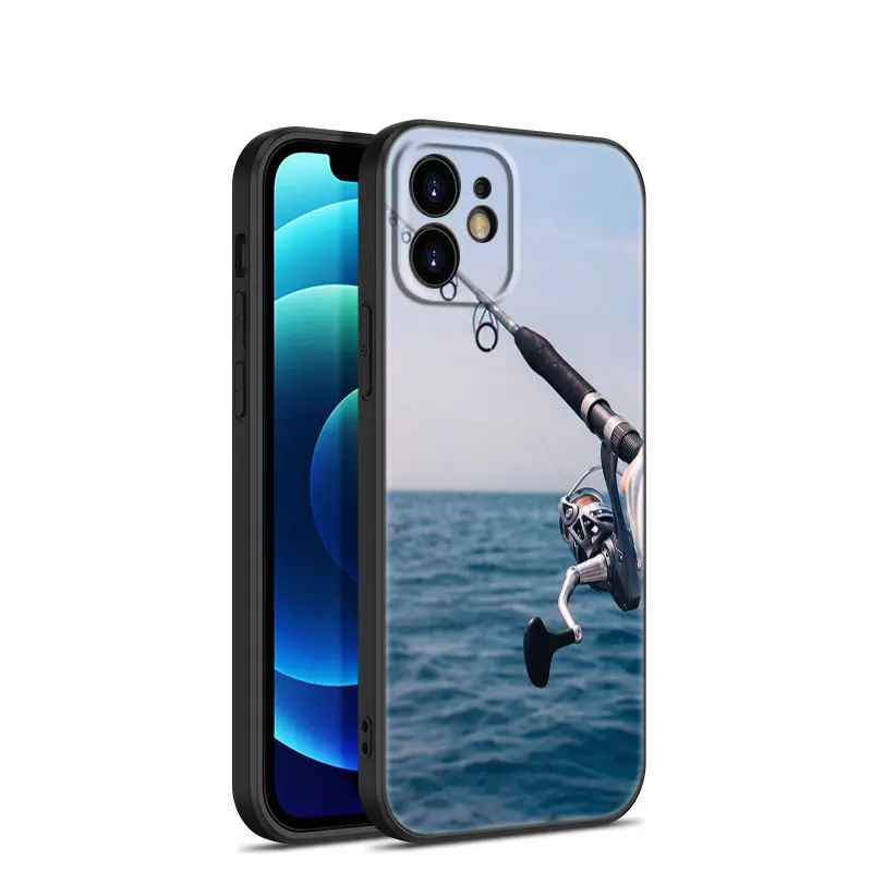 Чехол для телефона охотничьей рыбалки Apple iPhone 13 12 Mini 11 Pro Max XR X XS MAX 6 6S 7 8 Plus 5 5S SE 2020