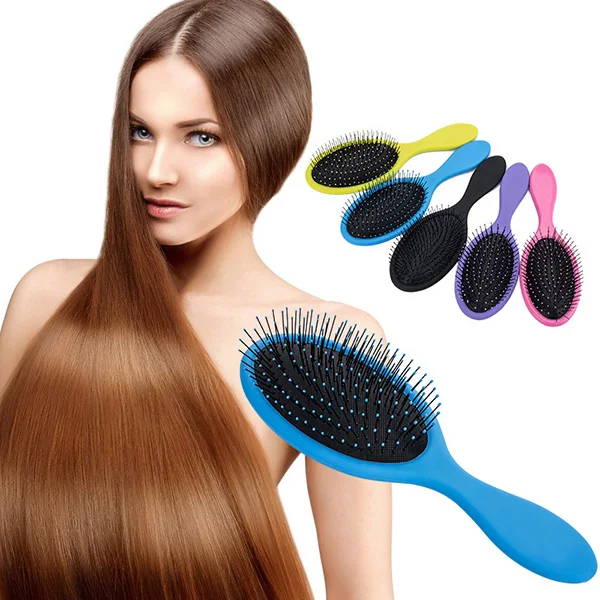 

Women Detangle Hair Brush Salon Hairstyles Comb Wet Dry Scalp Massage Brushes STTX889
