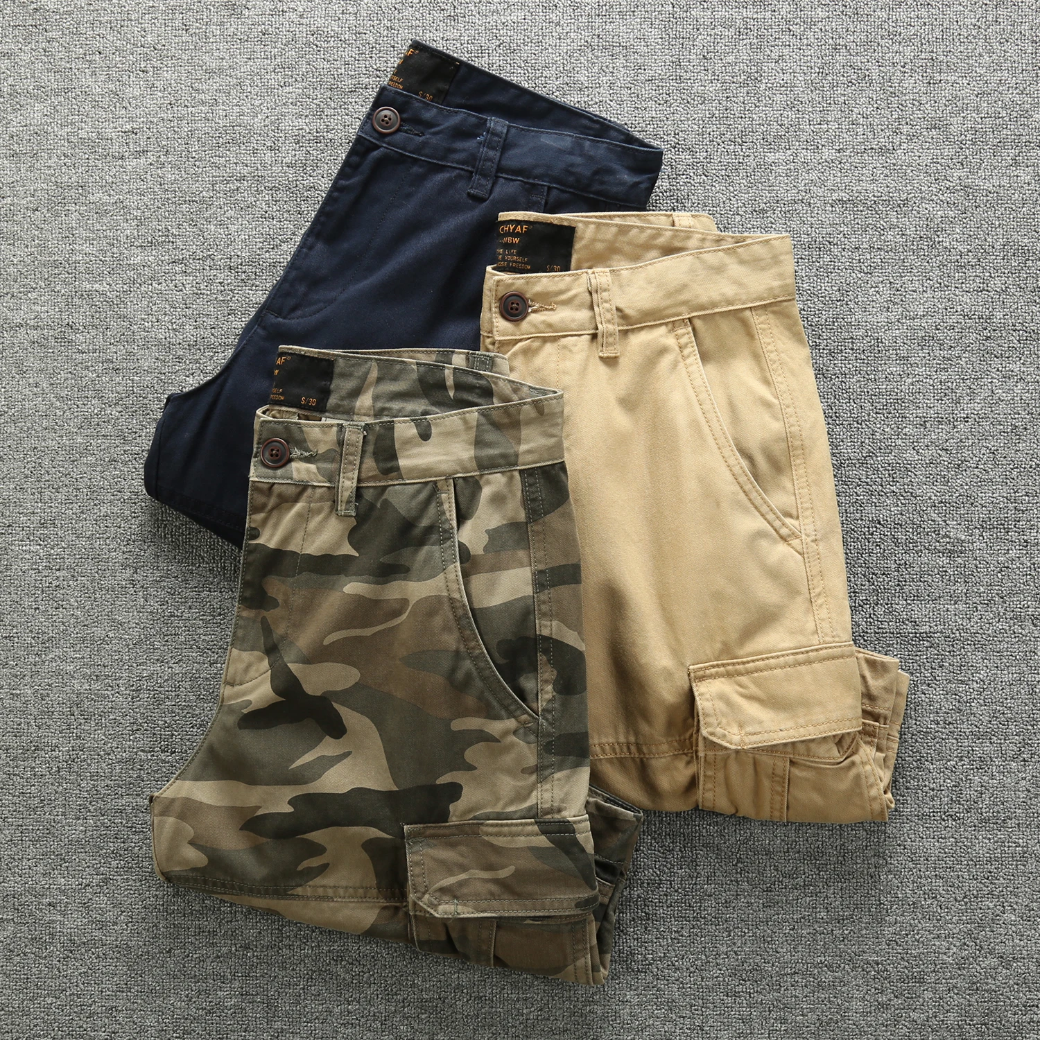 

Sports Shorts Cotton 100% Men Camouflage Pants S-XXL Men's Summer Casual Custom Wholesale Tooling Cargo Shorts for Men