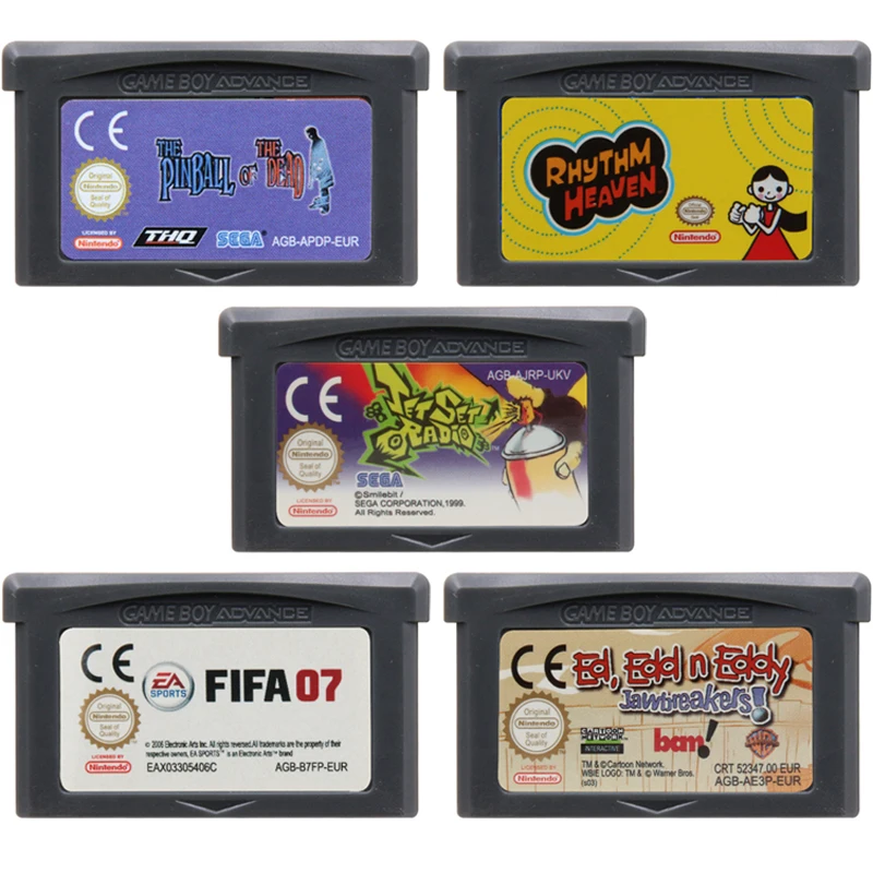 

Video Game Cartridge 32 Bit Game Console Card for Nintendo GBA DS Sports Games Series Rhythm Heaven