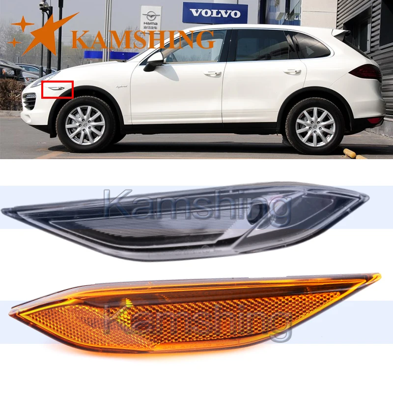 CAPQX для Porsche Cayenne 2011 2014 подлинный или не передний боковой габаритный фсветильник