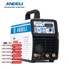 Сварочный аппарат ANDELI TIG-250PE TIG, многофункциональный сварочный аппарат HF TIGLIFT TIGPulse TIGMMAAC DC, умная сварка