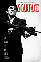 scarface film movie metal tin sign poster wall plaque