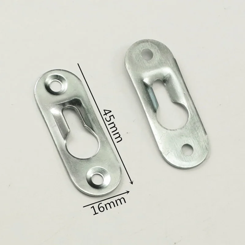 20 Pcs/Set Keyhole Hangers Iron Hanging Plate Hardware for Mirror Oil Painting Picture Frames DNJ998 | Обустройство дома