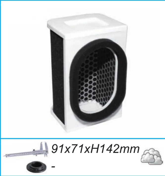 

For Kawasaki ZX600 85-89 ZX550 84-86 Z550 79-86 KZ550 80-84 Z500 79-81 ZX400 84-87 Z400 80-83 Motorcycle Air Filter Cleaner