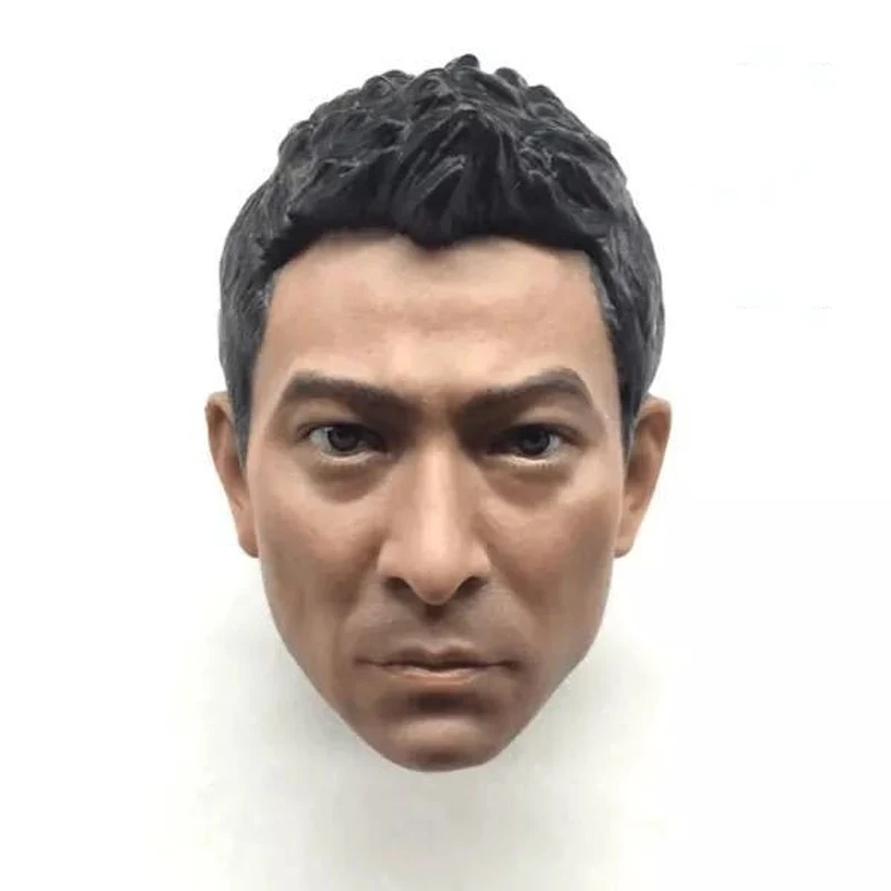 

1/6 Scale Soldier Accessories Asian Star Head Sculpture Model for 12" Action Figure Doll