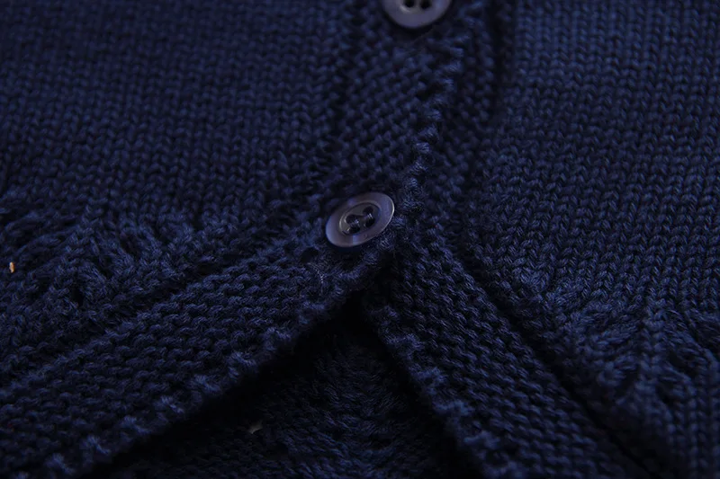 Темно-синие детские куртки для девочек куртка свитер кардиган хлопковая верхняя