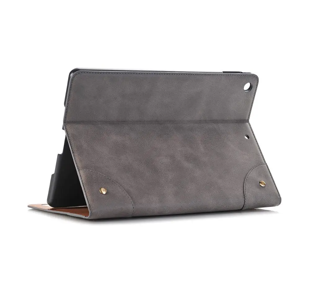 Чехол книжка для iPad 7 поколения 2019 дюйма из экокожи|Чехлы планшетов и электронных