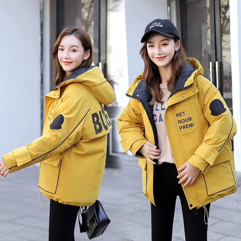 Abrigos Mujer Invierno Short Winter Jacket Women Fur Cotton Padded Jacket Female Parka Womens Jacket Winter Coat for Woman