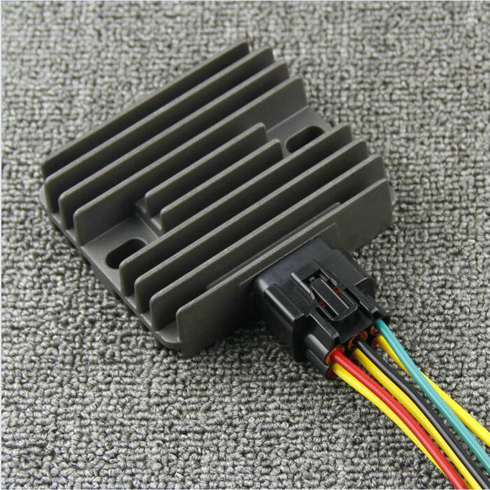 Motorcycle Regulator Rectifier Connector 6 Wires Plug For Yamaha YZF R6 Majesty YP400 XVS125 Dragstar FZ6R XP500 WR250R YFM350 | Автомобили