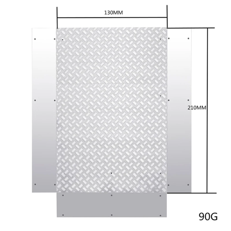 

Metal Anti-skid Back Bucket Decoration for WPL D12 RC Car Crawler Truck Upgrade Parts Accessories