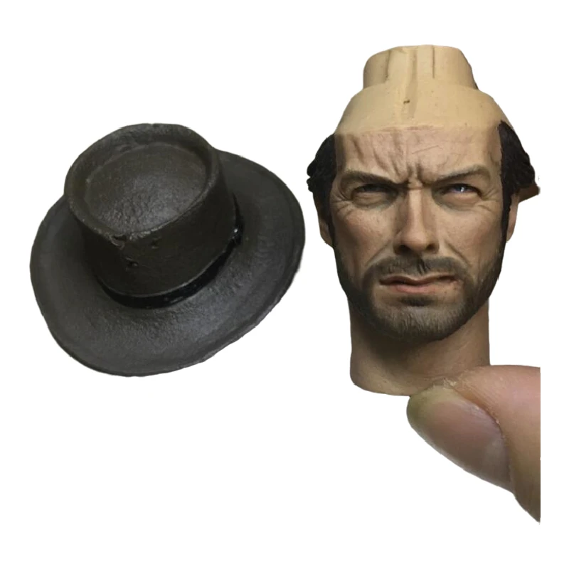 Изготовленная на заказ голова масштаба 1/6 Лепка Клинт хорошо подходит для тела