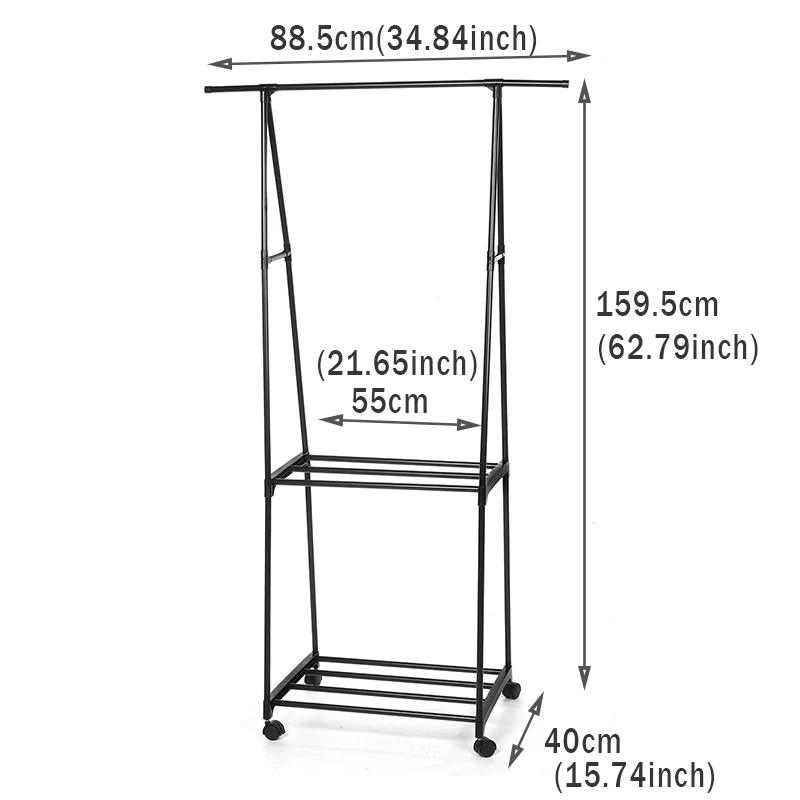 

Metal Coat Rack Standing Clothes Hanging Storage Shelf Clothes Hanger Racks Bedroom Home Bathroom Organizer Clothes Drying Rack