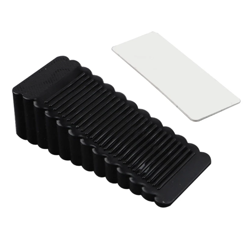

5pcs/set Rubber Door Stop Windproof Anti-collision Safety Door Plug Silent Anti-pinch Hand Door Stop for Home Bedroom Door M7DA