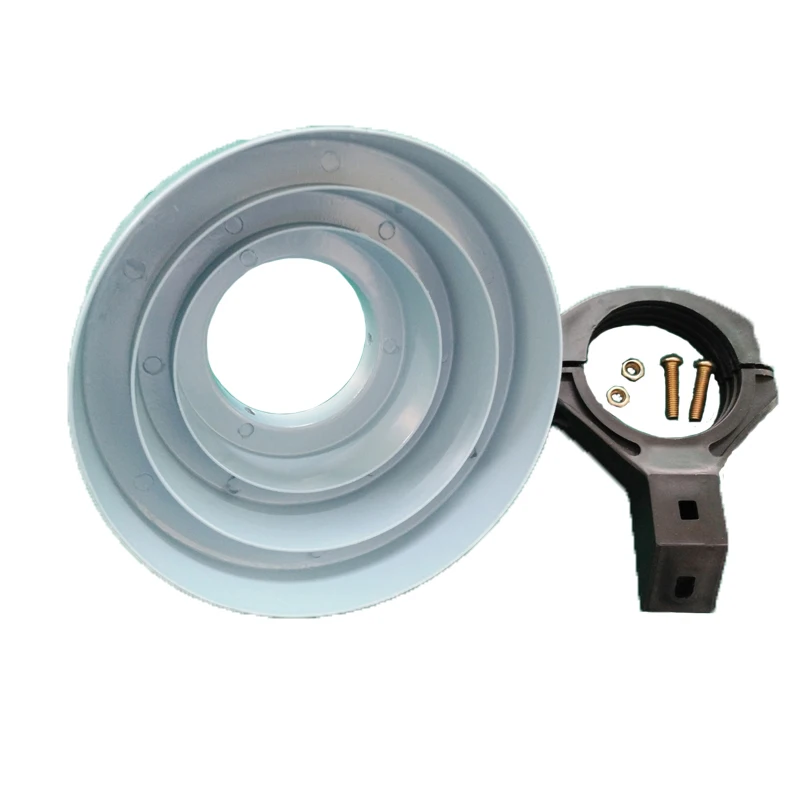 

Комплект алюминиевых конических скалярных колец C band, кронштейн 100%, алюминиевое Коническое скалярное Кольцо C Band LNB, держатель для офсетной а...