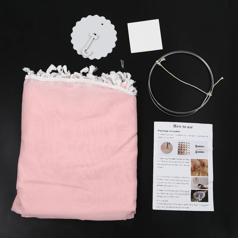 Круглый купол для кровати шифоновая москитная сетка помещений игры на открытом