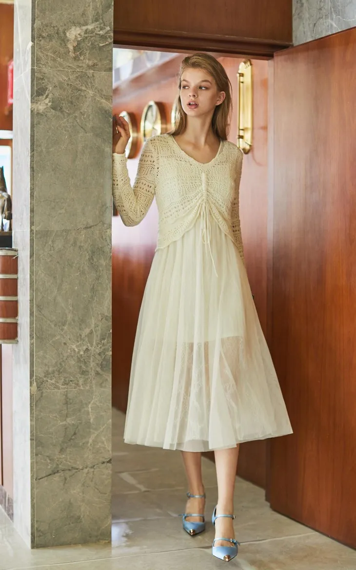 Vero Moda женское платье средней длины с трапециевидной подкладкой | 319446520