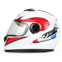 motorcycle full face helmet hd anti fog lens breathable unisex universal with neck protection