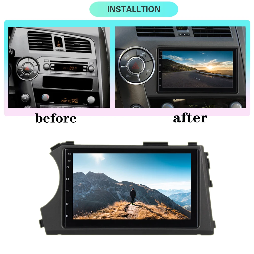 Автомагнитола 2DIN 6 ГБ + 128 4 Гб 7 дюймов Android 10 HD 2005X2013 четырехъядерный процессор
