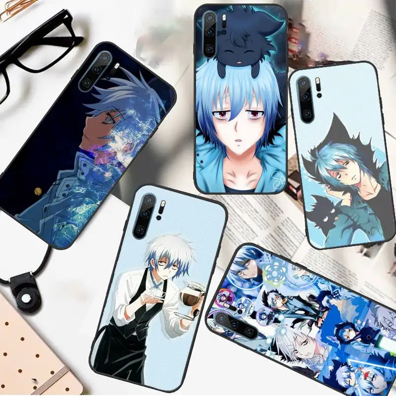 

Servamp Kuro Kun Japan anime Phone Case For Huawei honor Mate P 10 20 30 40 i 9 8 pro x Lite smart 2019 nova 5t