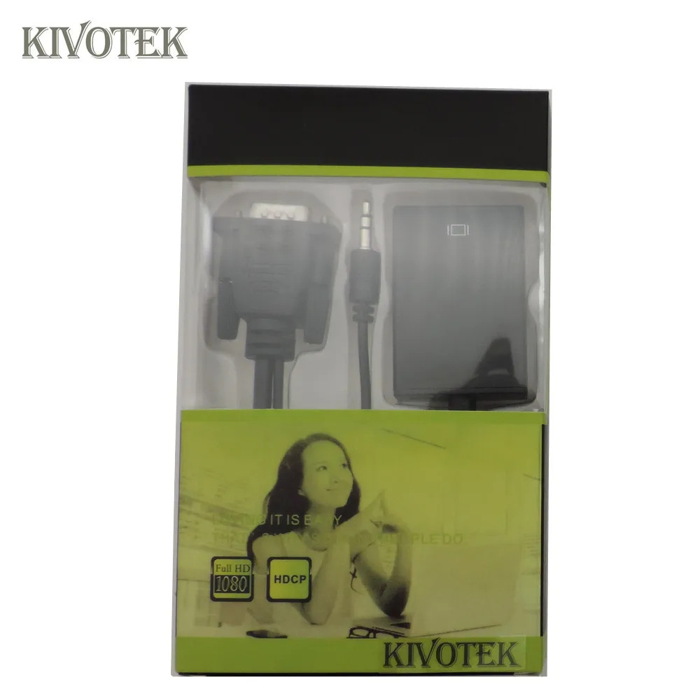 Мини-ПК преобразователь из VGA в HDMI Konwerter преобразует сигнал Vga гнездовой разъем