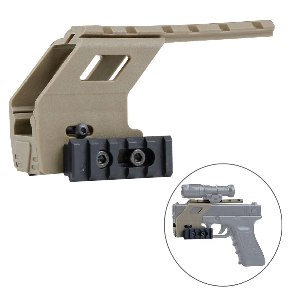 Набор тактических Пистолетов Glock Rail Basic System для Series G17 18 19 крепление на рейку 20 мм