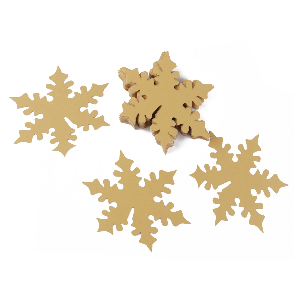 New 50pcs Snowflake Wine Table Glass Place Cards Xmas Wedding Beach Party Decor Favor Christmas Decoration Accessories | Дом и сад