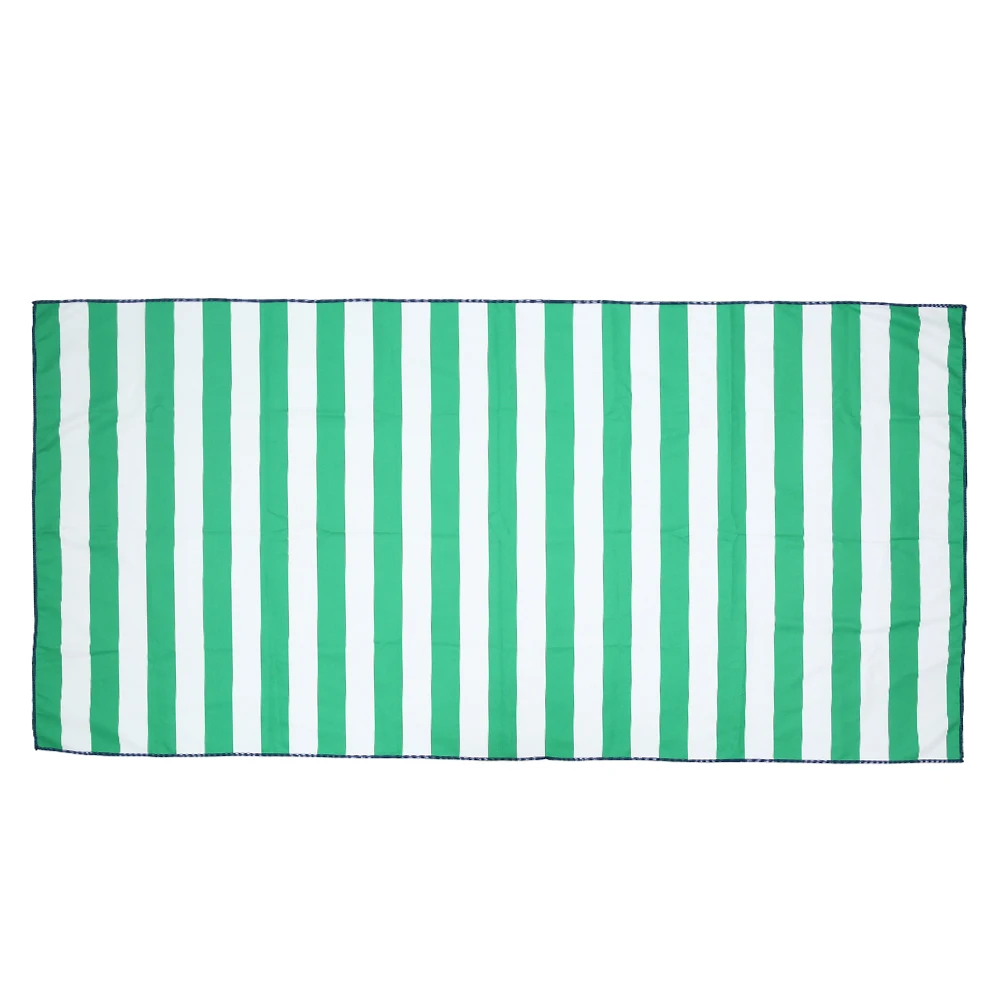 Полосатое хлопковое Спортивное банное полотенце с кисточками для путешествий