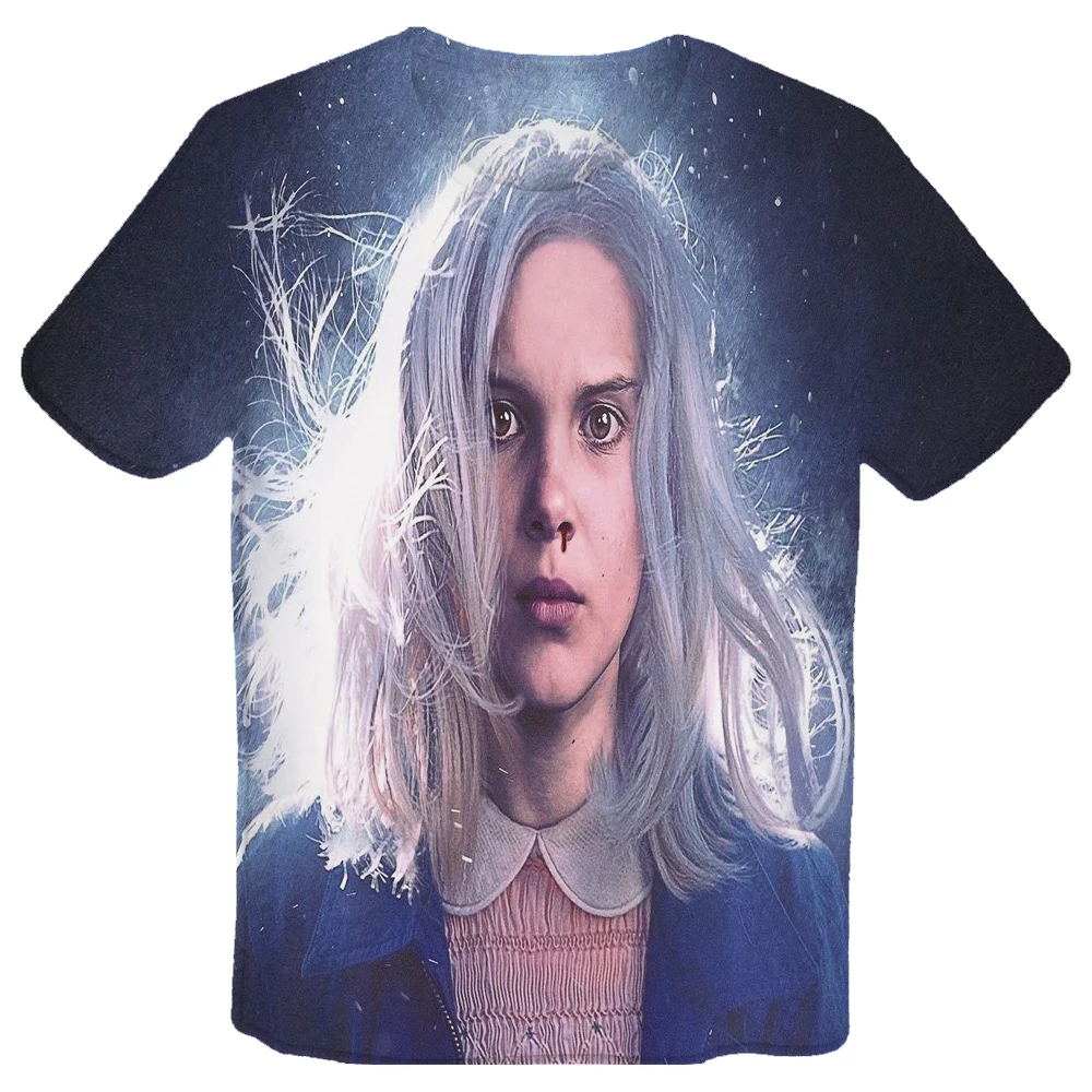 stranger things 12 Новая футболка для мужчин на осень и зиму, Женская Повседневная футболка с коротким рукавом, хлопковая футболка - Цвет: stranger things 12