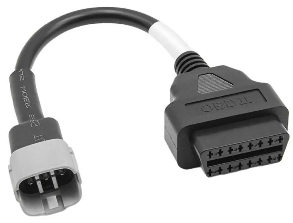 

Кабель адаптера OBD2 Диагностика неисправности двигателя 6P-16P, вилка адаптера для Suzuki