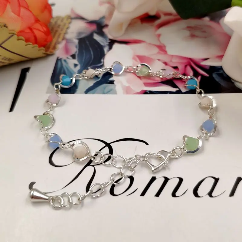 Цветной чехол с украшением в стиле Бохо медный камень браслет золотого и