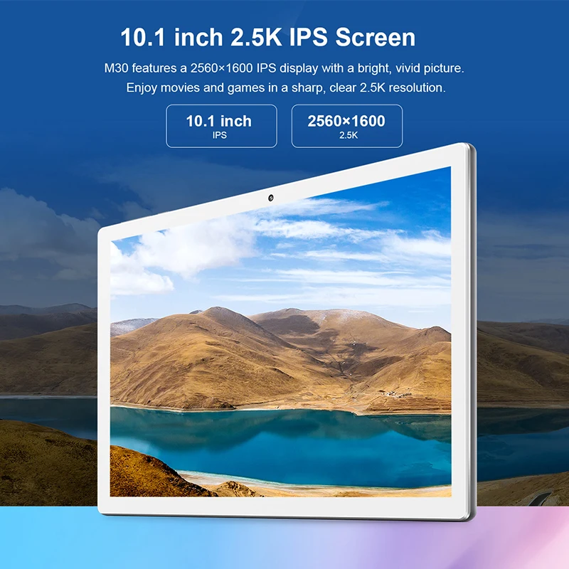 10 1 дюймов планшеты Teclast M30 4G Phablet 2560x1600 Android 8 0 4 Гб ОЗУ 128 ПЗУ MT6797 X27 Deca Core 7500 мАч gps
