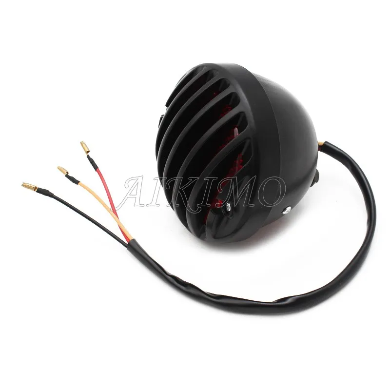 

Мотоциклетный боковой задний фонарь с кронштейном номерного знака для Harley Sportsters Bobber Chopper, задний стоп-сигнал