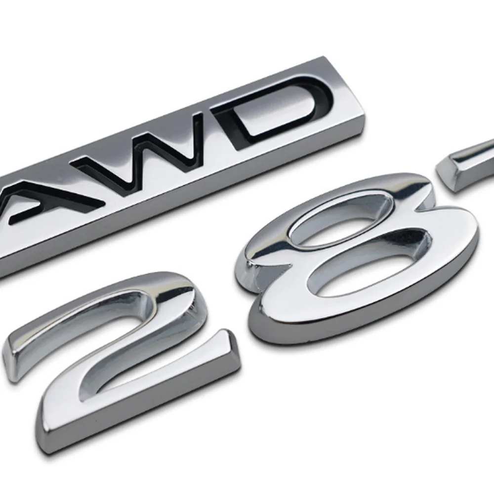 DSYCAR 1 комплект 3D металлический 28Т AWD боковые зеркала автомобиля Fender задний