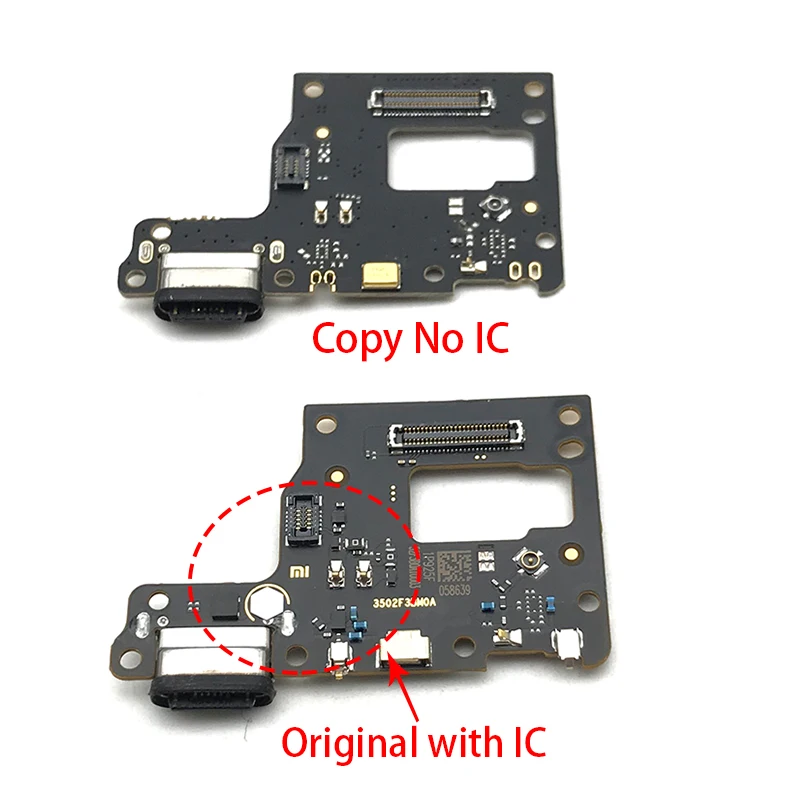 

New For Xiaomi Mi CC 9 CC9 / Mi 9 Mi9 lite USB Port Charger Dock Plug Connector Charging Board FLex Cable Mic Microphone Board