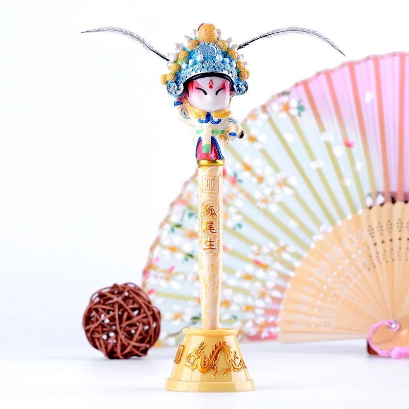 1 шт. традиционные китайские куклы Глиняная фигурка ручка Akrp Пекинская опера