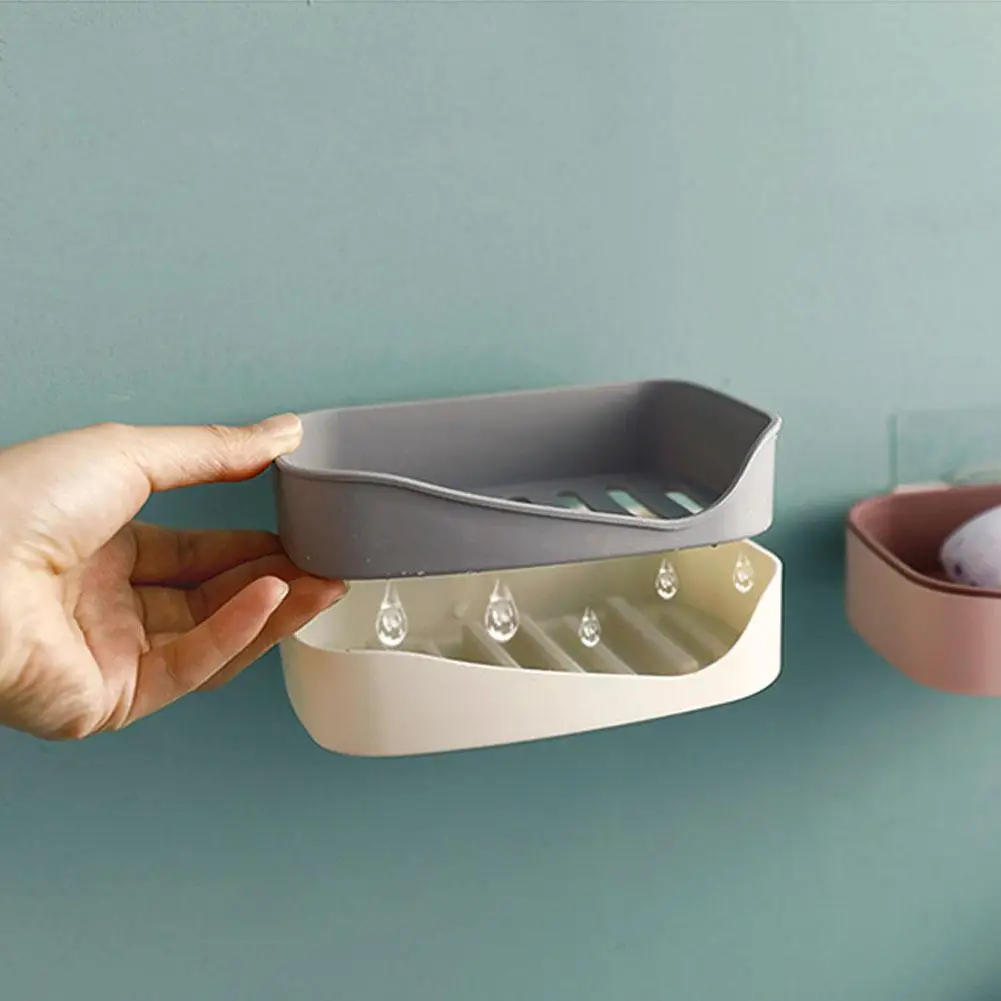 Многофункциональная настенная подвесная мыльница для ванной комнаты |