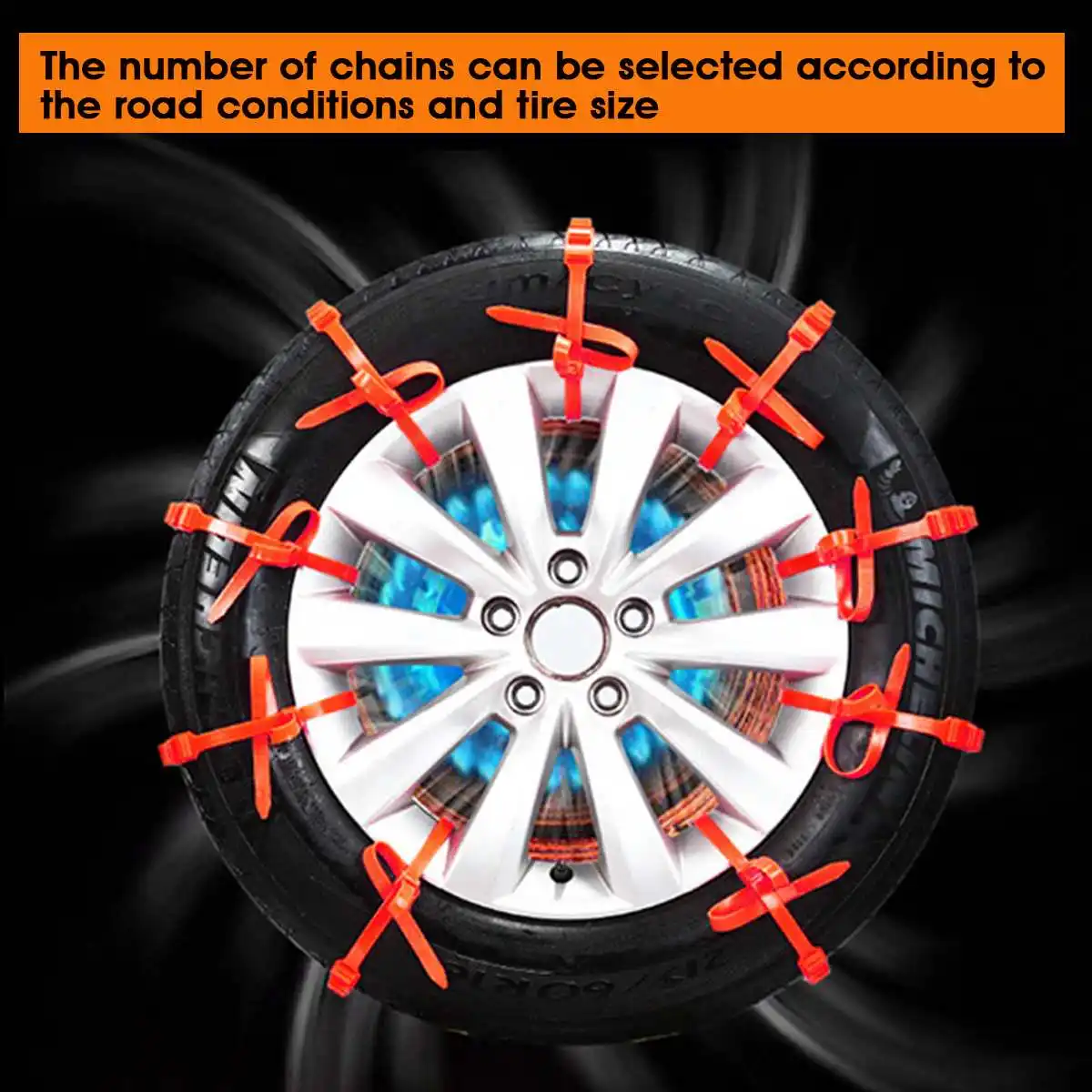 10 шт. универсальные противоскользящие автомобильные внедорожники пластиковые