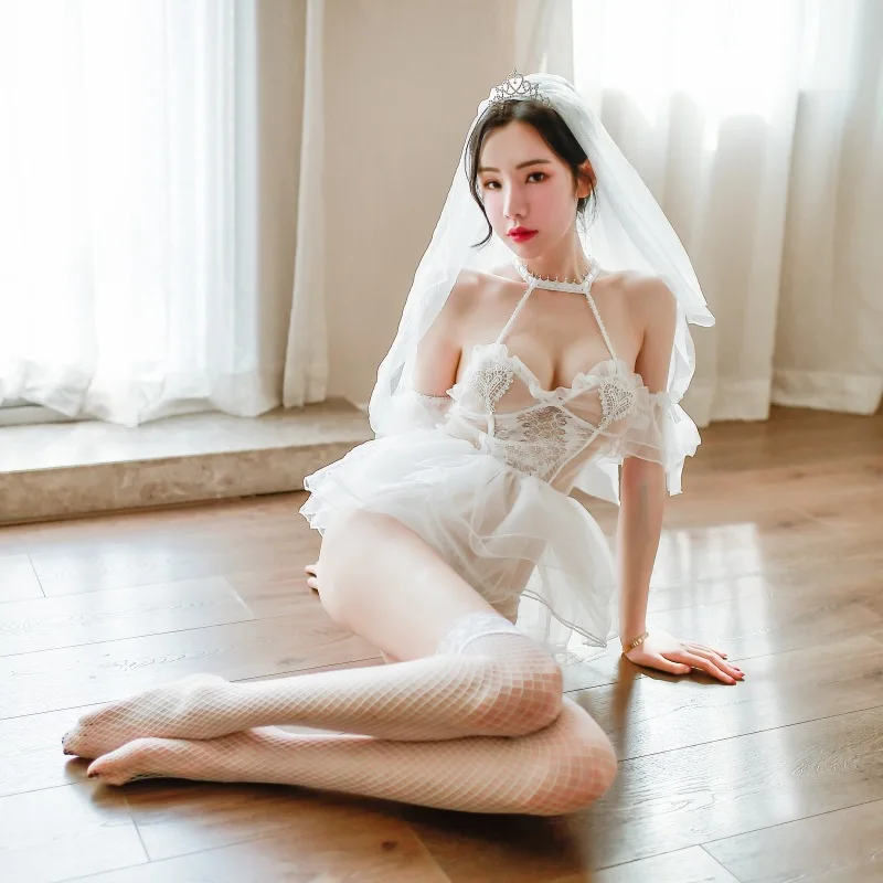 2021 Новый Женственная Дамская обувь в свадебном форма Косплэй горничной белье