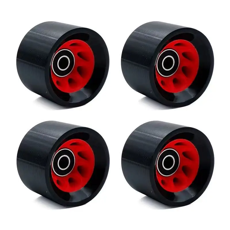 4pcs 95a Roller Skate Wheel Quad Skate 59X40MM Speed Roller Skating Patines Hard PU Wheel Replacement Parts Supply