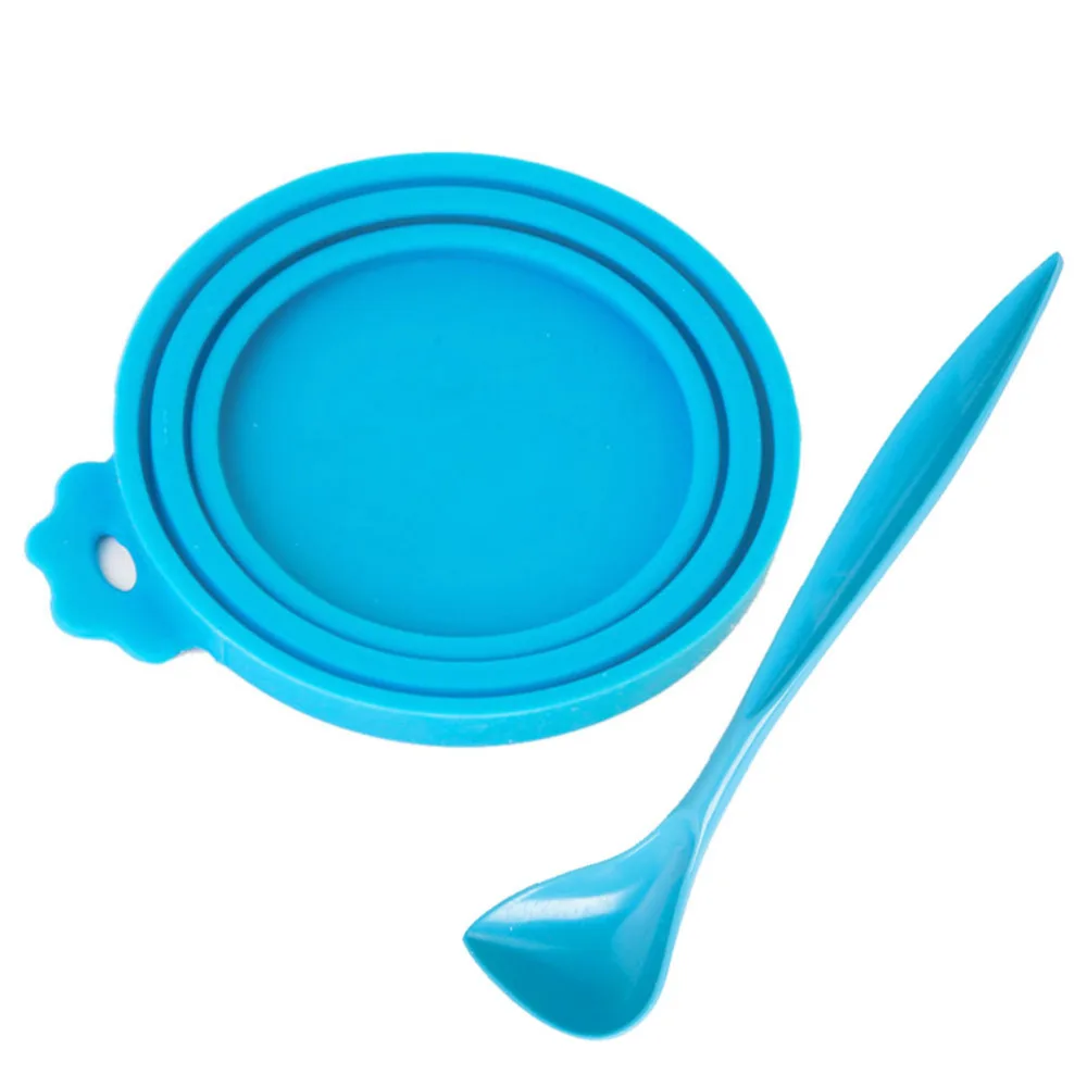 

4pcs Silicone Food Fresh-Keeping Lids Suitable for Multi-size Canned (Orange, Green, Pink, Blue)