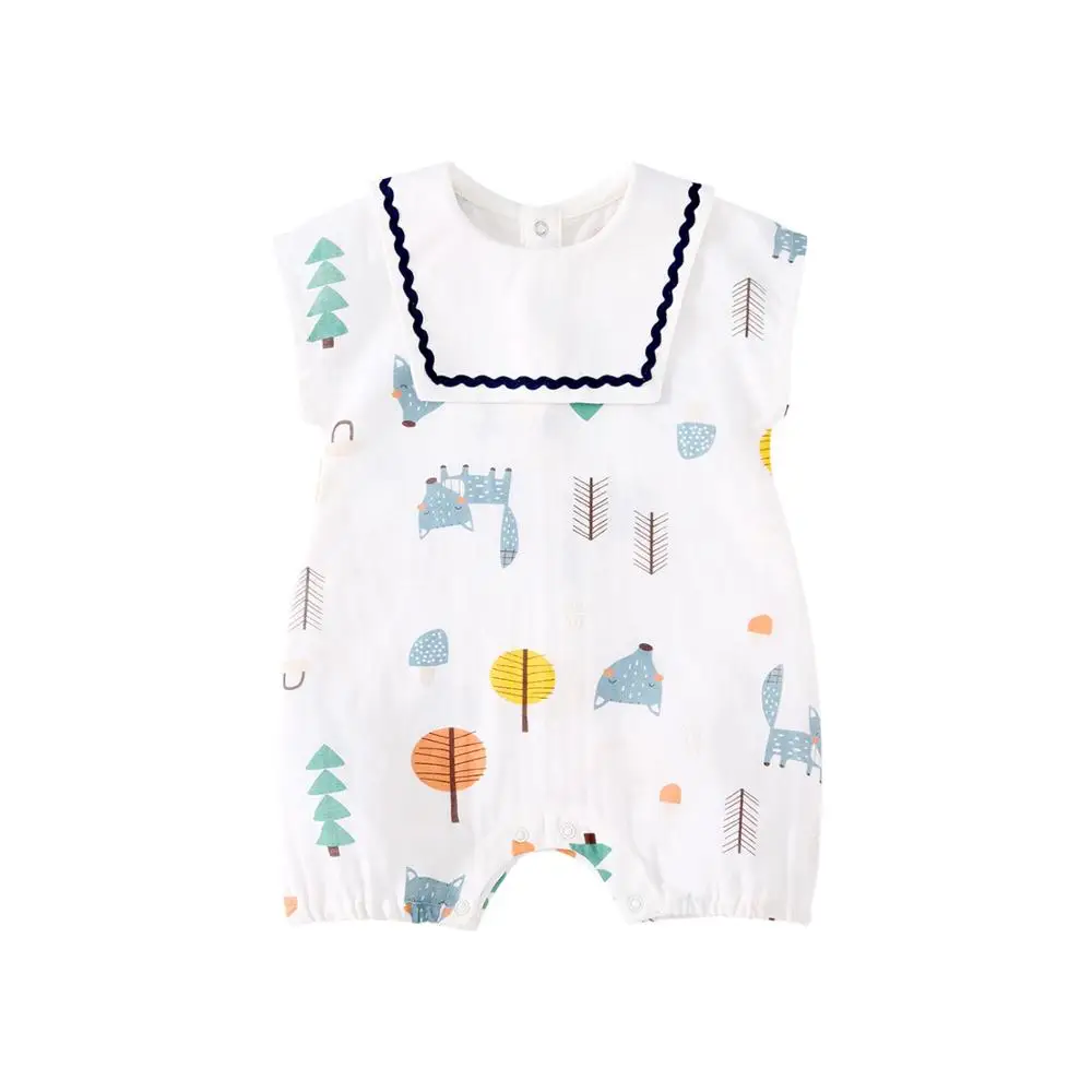 Детский цельный унисекс для новорожденных детей детские ползунки с