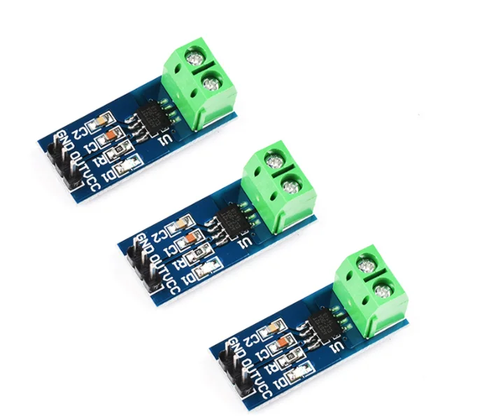 50 шт. Новый ACS712 Модуль датчика тока Холла 5A 20A 30A