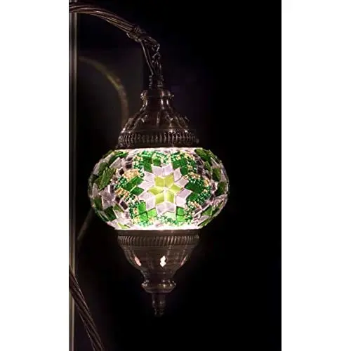 Турецкая лампа Тиффани 2021 мозаичное витражное стекло бохо Марокканский Фонарь