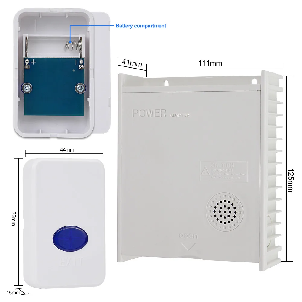 Система контроля допуска к двери комплект беспроводной RFID считыватель