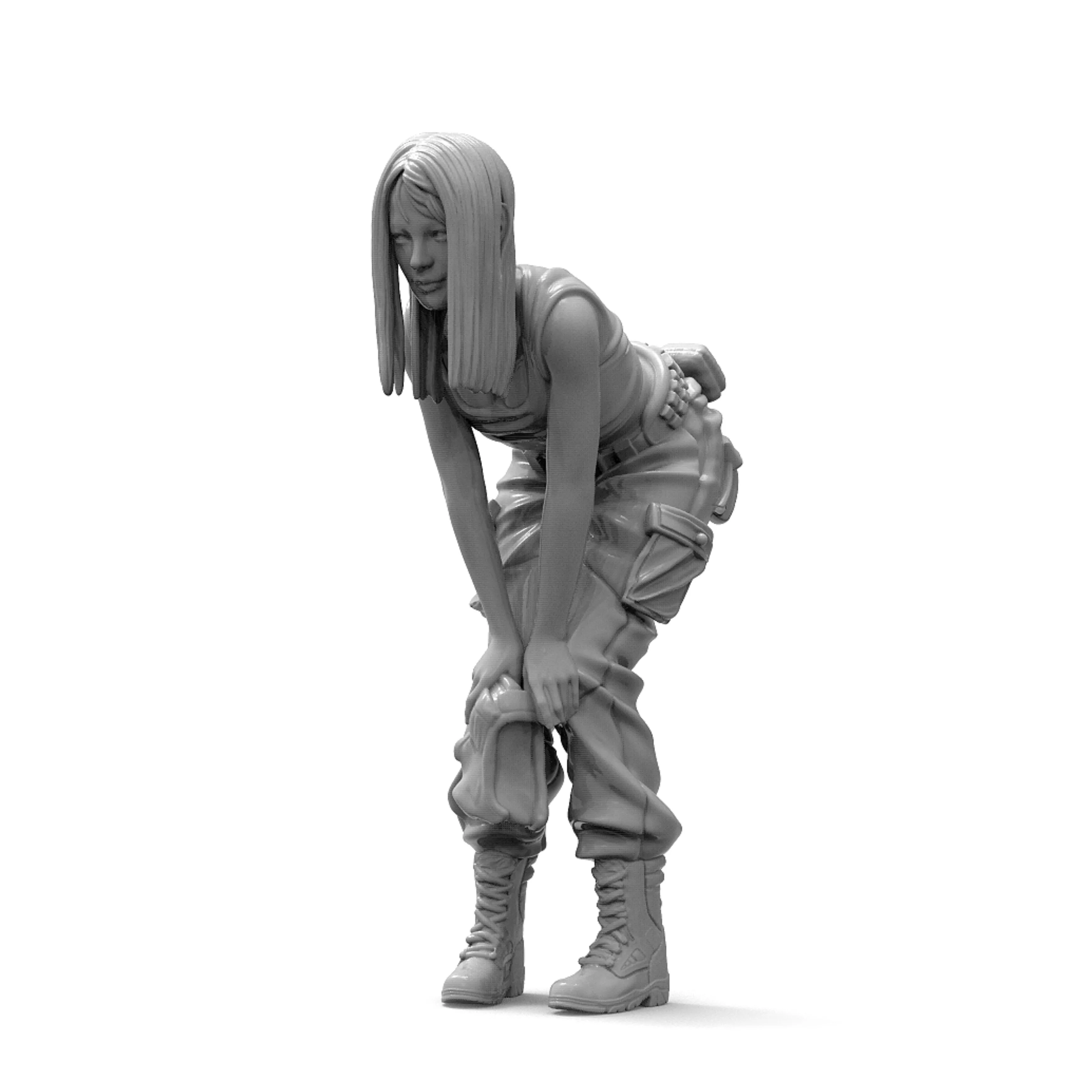 

1/24 Resin Model Figure GK， Unassembled and unpainted kit