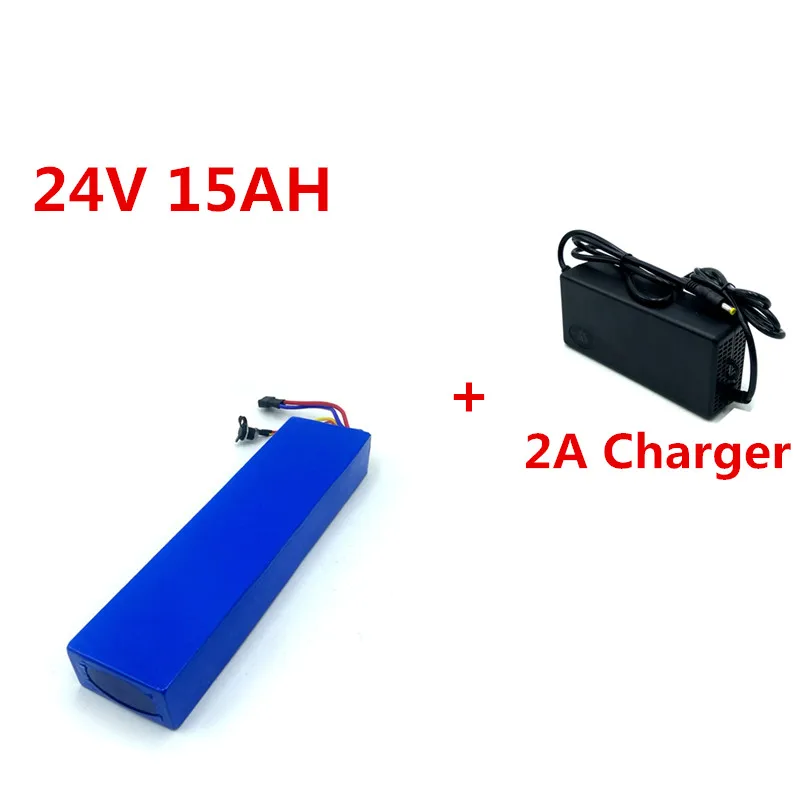 24v 15Ah инвалидная коляска Электрический велосипед e скутер батарея 15000mah 250W 350W